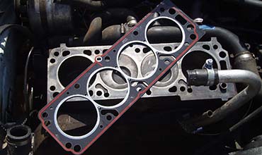 Image of Head Gasket with machined engine block
