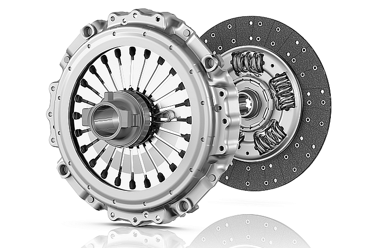 Image of clutch plate and disk